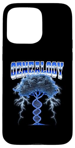 Genealogía ADN Historia familiar Ascendencia 90 Estilo Bootleg Carcasa para iPhone 15 Pro Max