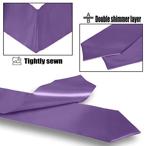 Image of Graduation Stole Honor Stole Plain Sash 60 inch Long for Graduation Ceremony and Graduation Photos