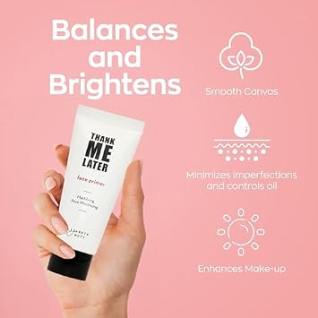 Elizabeth Mott Thank Me Later Makeup Base Face Primer (30g) & Dewy Setting spray 95ml & Setting Spray 30ml