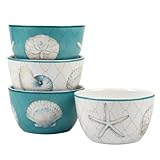 Certified International Ocean View 5.25' Ice Cream/Dessert Bowls,Set of 4