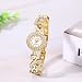 Imagen de OIDEA Reloj Brazalete Analógico Mujer:Reloj Oro Pulsera Cuarzo Redondo Escala Números Arábigos