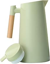 KJHBV Garrafa De Água Isolada Para Casa Jarro De Água Grande Com Tampa Jarra De Água De Vidro Garrafa De Água De Viagem Garrafas De Água Simples Jarra De Café De Parede Dupla Jarras