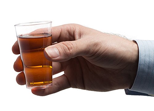 Zappy ZP-102-50 Elegant Disposable Plastic Straight Wall Shooter Glasses 3 Oz: Clear Pack Of 50 Tumblers thumb #2