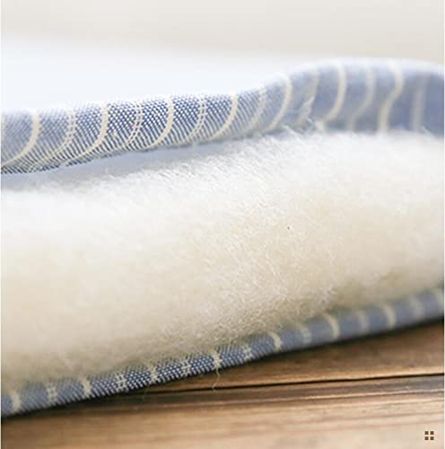 Happiness Decoration Polyester & Cotton Dining Chair Pads With Ties Set Of 4 All Seasons Living Room, Office, Kitchen Chair Seat Cushions (Pink), 17.7''Lx16.5''W #TOP3