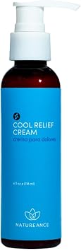 Cool Relief Cream 4 Fl Oz Massage Cream, Cooling Cream.