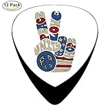 Púas de guitarra hechas de ABS. The Premier Pick Material (paquete de 12, 3 especificaciones)
