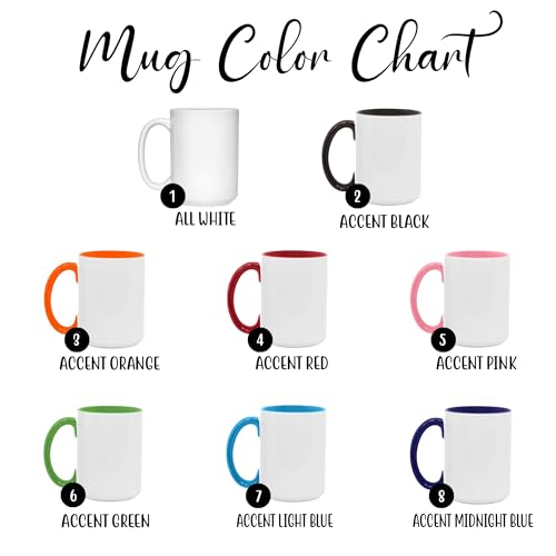 Mom Gifts - Taza de café de cerámica 11oz blanco miniatura 5