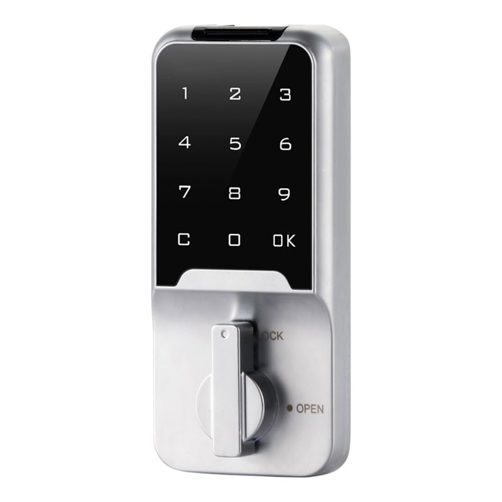 Verrou électrique à clavier tactile en alliage de zinc pour armoire