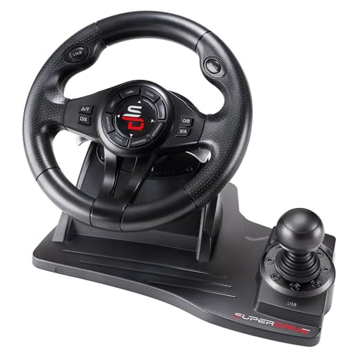 10 7. Volante Subsonic Superdrive Gs550 Com Pedais