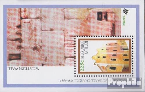 Olandese Antille Prophila Collection Olandese Antille Block 48 (Completa Edizione) MNH ** MNH 1998 Sinagoga (Francobolli per i Collezionisti)