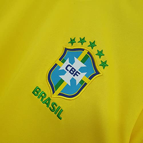 Camisa Seleção Brasil I 20/21 s/n° Torcedor (G Adulto)
