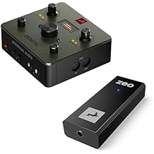Antelope Audio Zenith 2 USB-C Audio Interface + ZEO DAC Audio Converter - Audio Interface for Guitar, Vocals, Streaming & Podcasting - High Resolution DAC/Amp Dongle w/USB Input for PC & Smartphone