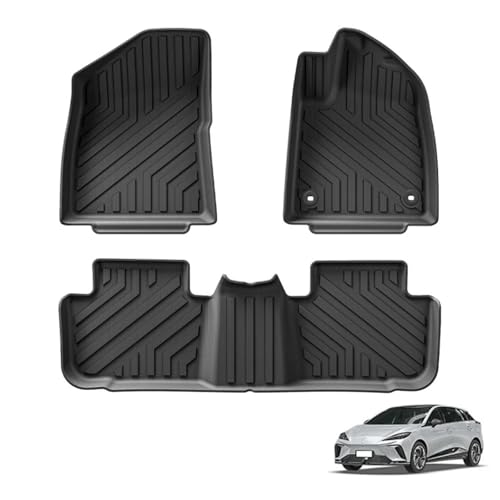 Tapis de sol MG4 EV tapis auto noir TPE 3D accessoires toutes saisons RHD