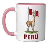 Retro Vintage Vicuna Ceramic Mug 11 oz