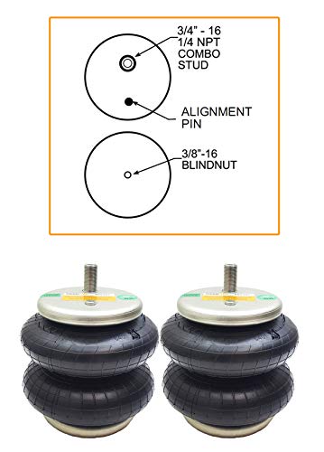 Torque Airbag Air Bag Suspension Kit For 2011-2023 Chevy Silverado Gmc Sierra 2500Hd 3500Hd 2500 Hd 3500 Hd Rear Helper Bag Spring Towing 5000 Lbs (Replaces Firestone Ride Rite 2613) (Tr2613) #TOP3