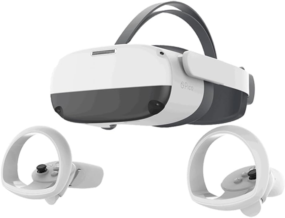 PICO Neo 3 Pro VR Headset and two controllers