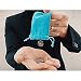 blue-ther Invisible Channel Magic Tricks Card Coins Disappearing Magician Close up Magic Wallet