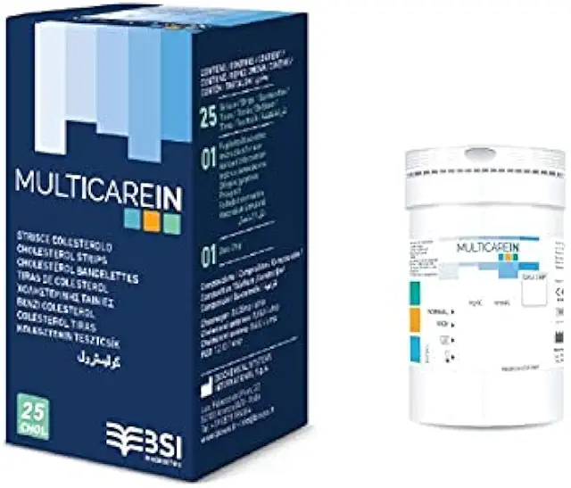 Strisce Nuovo Multicare in Colesterolo 25 Pz - Rede Multicare