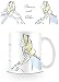 Produktbild Alice im Wunderland 2 - Teatime with Alice - Keramik Tasse Hinter den Spiegeln Disney - Größe Ø8,5 H9,5cm