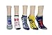 Doctor Who Socks Women & Girls (5 Pair) - Low Cut Socks - Fits Shoe Size: 4-10 (Ladies)