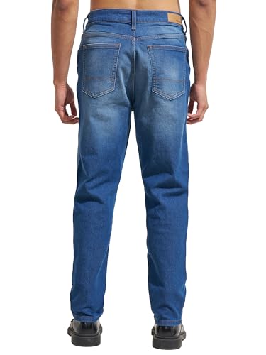 Image of Highlander Men Men's Straight Relaxed Fit Jeans | Stretchable | Everyday Comfort & Style| Jeans for Man|Premium Cotton Blend