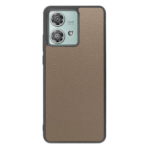 LOOF LUXURY-SHELL �{�v ���U�[ �X�}�z�P�[�X for motorola edge 40 neo �p �P�[�X �J�o�[ �X�g���b�v�z�[�� �V���v�� �ϏՌ� ���^ �y�� leather [�O���[�W��]