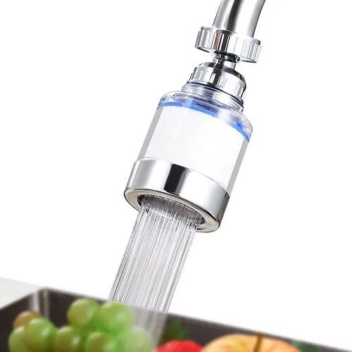 CZ Filter Faucet 360 Degree Rotating Faucet Luxury Water Saving Faucet Sprayer Water Pressurized Faucet Filter Kichen Accesories 3 Modes Faucet Hose
