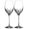 Waterford Crystal Lismore Essence Set of 2 White Wine Glasses 40033522