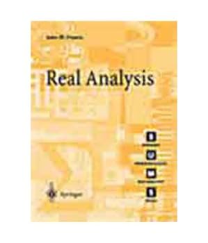 Hardcover Real Analysis Book