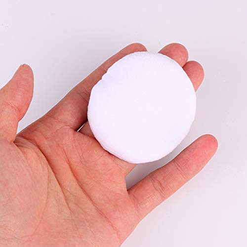 SOLUSTRE 2 peças 20 g vazio reutilizável de plástico solto para maquiagem em pó subpacote com enchim