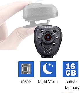 Body Cop Hidden Spy Camera Built-in 16GB Memory Card 1080P Wearable Portable Sport