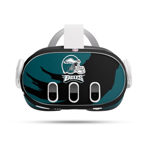 Sticker Meta Quest 3 Philadelphia Eagles pour protéger votre casque des rayures de jeu