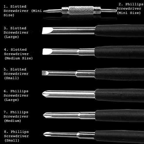 Multifunctional 8-In-1 Screwdrivers Tool With Worklight And Flashlight, Portable Multi Tool Screwdriver Professional Repair Tool, General Screwdriver Multitool For Home Kitchen Car #TOP1