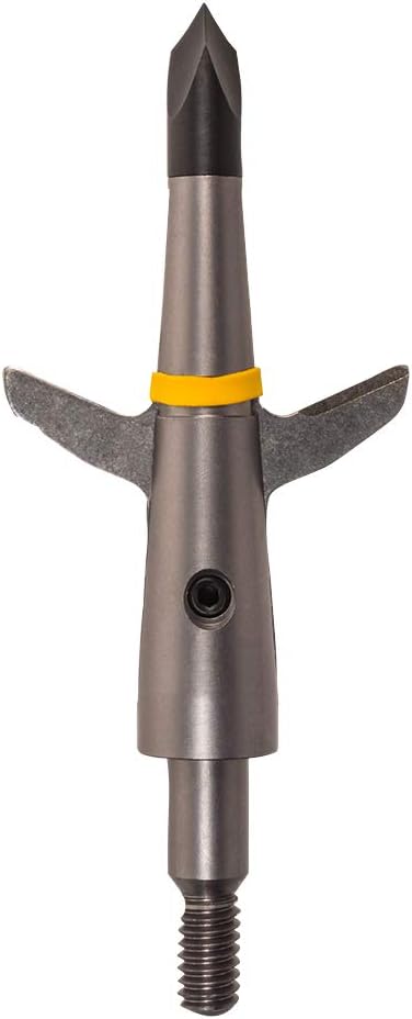 Swhacker SWH00219 100 Grain 1.75" 2 Blade Crossbow Broadhead 3pk with Practice Tip, Silver : Sports & Outdoors