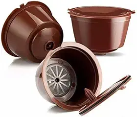 3 Cápsula Reutilizável Dolce Gusto Café, Chá, Cappucino