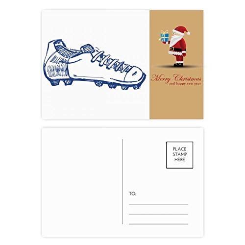 Cartes postales de football de dessin animé à offrir aux enfants passionnés de ballon rond