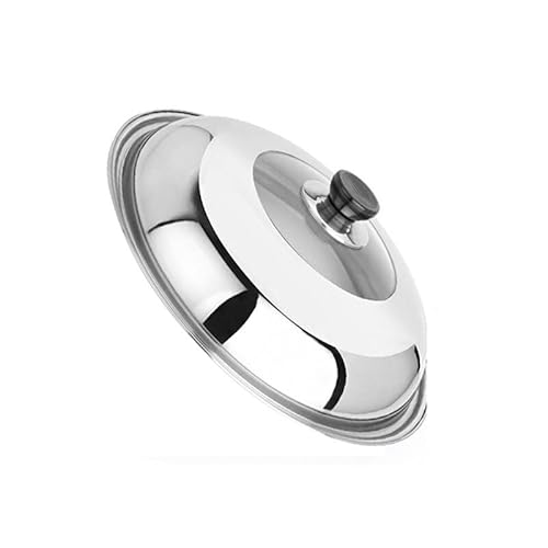 Boutiq Stainless Steel Cookware Lid 30cm for Size 28cm, 29cm of Frypan Pot Wok