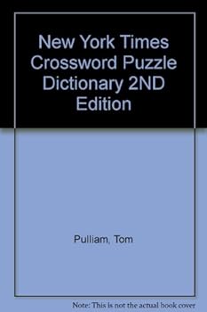 Paperback New York Times Crossword Puzzle Dictionary 2ND Edition Book