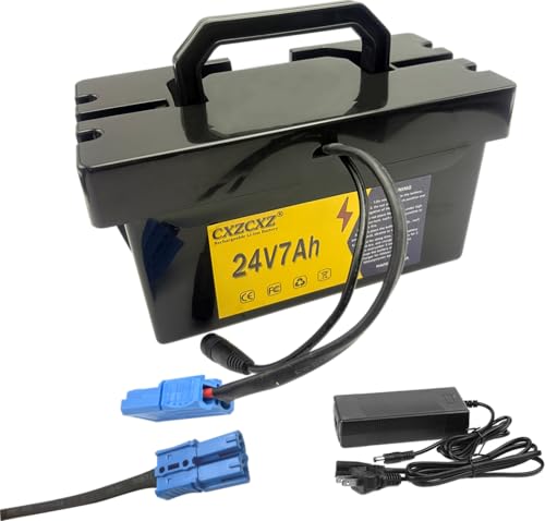 CXZCXZ 24V 7Ah Battery for Ride-On Toys with Charger