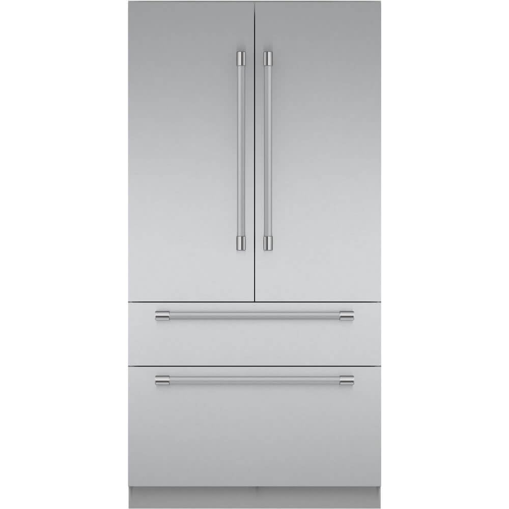 Smart Built-in French Door Refrigerator by Thermador: 23.9 Cu. Ft. Freedom Collection with Professional Handles in Stainless Steel
