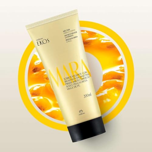 natura - Linha Ekos (Maracuja) - Nectar Hidratante Corporal 200 Ml - (Ekos (Passion Fruit) Collection - Body Moisturizing Nectar 6.76 Fl Oz)