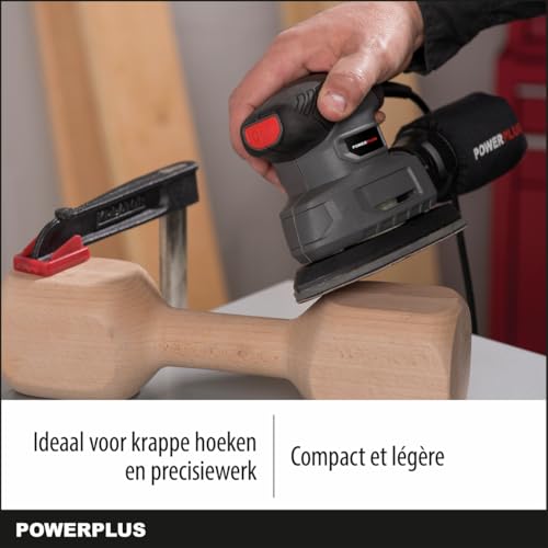 Miniatura 5 de Powerplus Powe40020 - Lijadora De Mano 140w