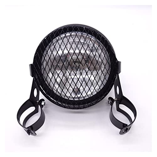Phare moto gril diamant pour protéger l'optique et personnaliser la fourche