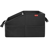 INFIVITA Car organiser - Automotive organiser for Front Seat Back Seat or Floor,Car Caddy Organiser with Divide, Handles and Multiple Mesh Pockets - Image 7