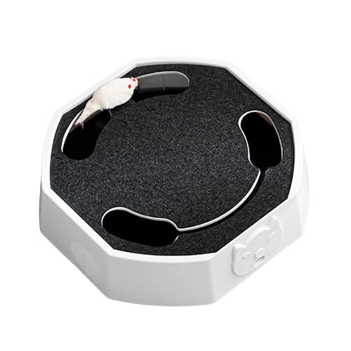 Jouet interactif pour chats : souris teaser rechargeable pour l'exercice à la maison