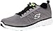 Skechers Sport Men's Synergy Power Switch Memory Foam Fashion Sneaker,Light Grey/Black,10.5 M US