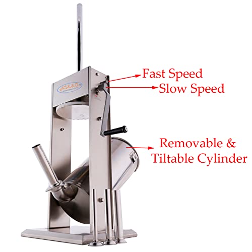 Hakka Brothers 7Lb/3L Sausage Stuffers And Sausage Makers #TOP3