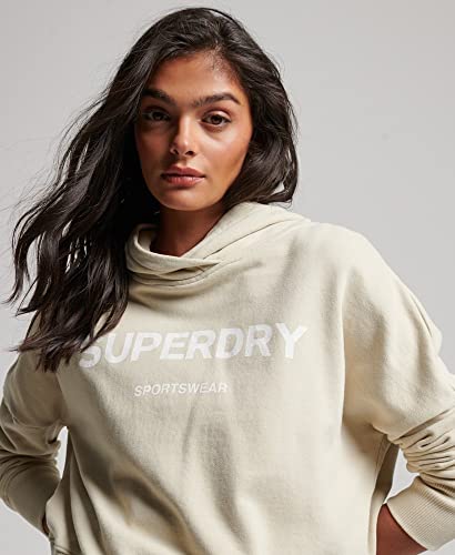 Sweatshirt court à capuche femme Superdry Core Sport - vue 3