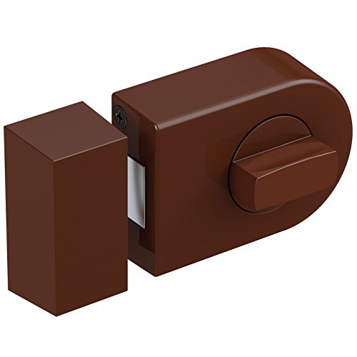 Preisvergleich Produktbild Basi® Kastenzusatzschloss KS500 Tür-Zusatzschloss verschiedene Farben Sicherheitsschloss R1303-0204, Braun
