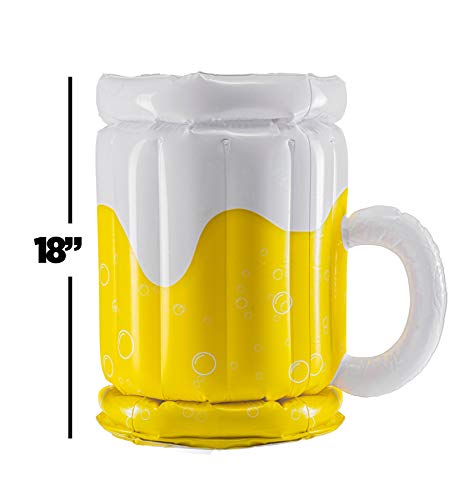 Top Race Floating Cooler Hawaiian Party Decor - Inflatable Ice Chest For Parties - Floating Coolers For Pools - Beer Birthday Decorations Party Supplies - Blow Up Party Coolers For Drinks - 2 Pack #TOP5